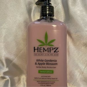 LIMITED EDITION HEMPZ LOTION : White Gardenia & Apple Blossom